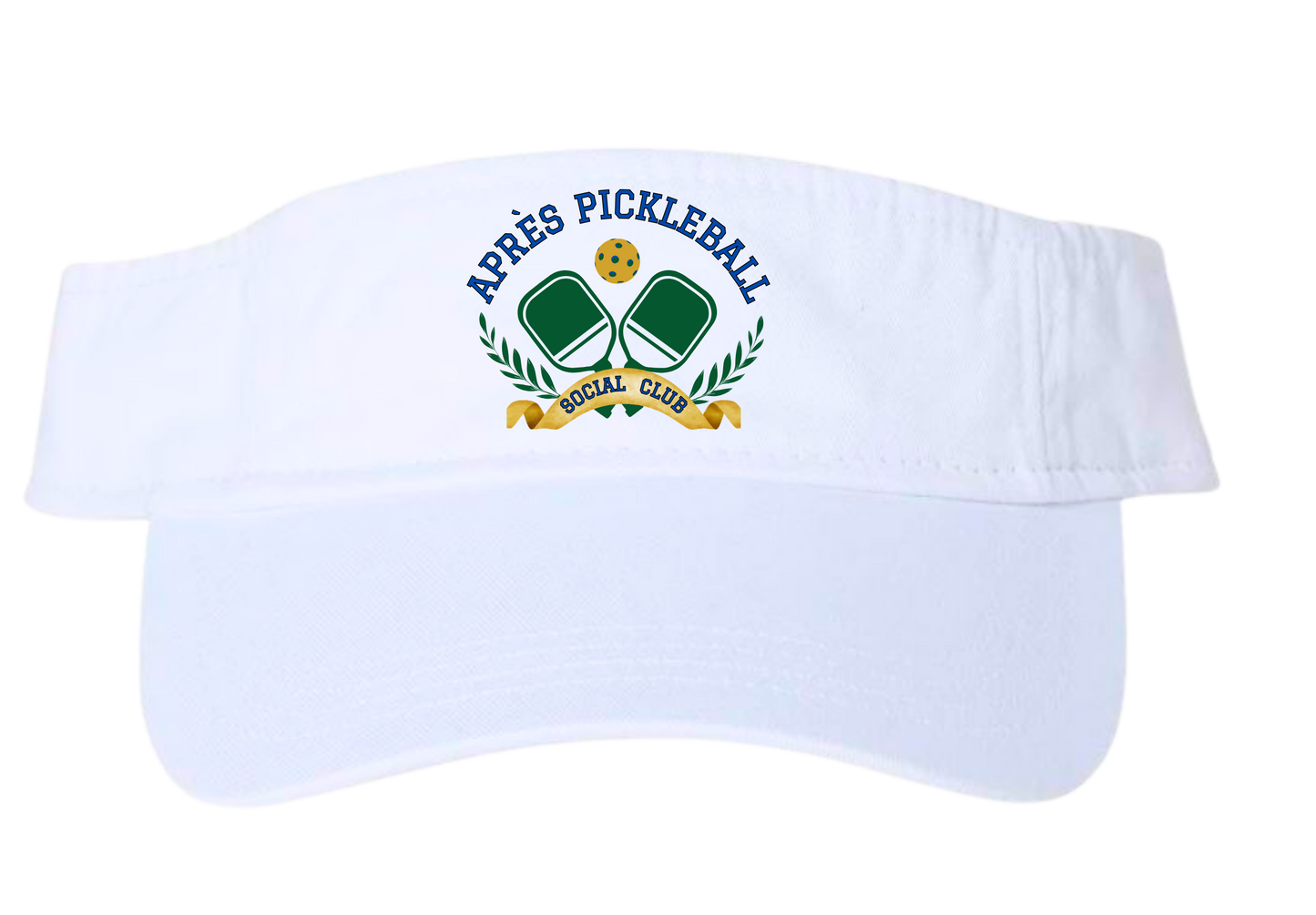 Après Pickleball Social Club Visor