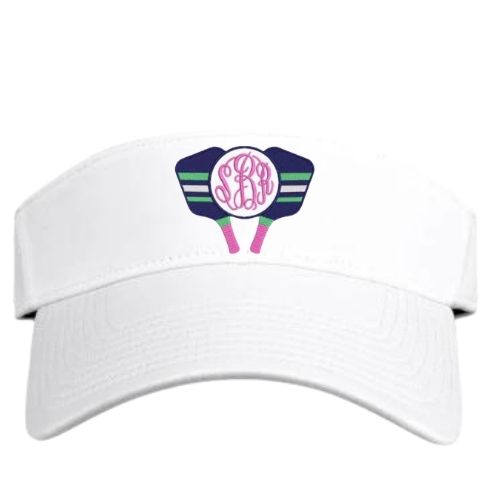 Pickleballl Paddle Monogram Visor