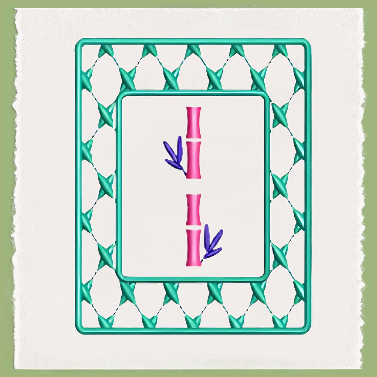 Mahjong Suit Tea Towel Collection
