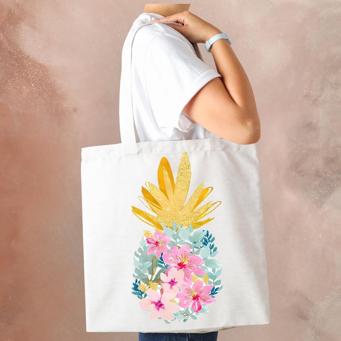 Tropical Pineapple Tote