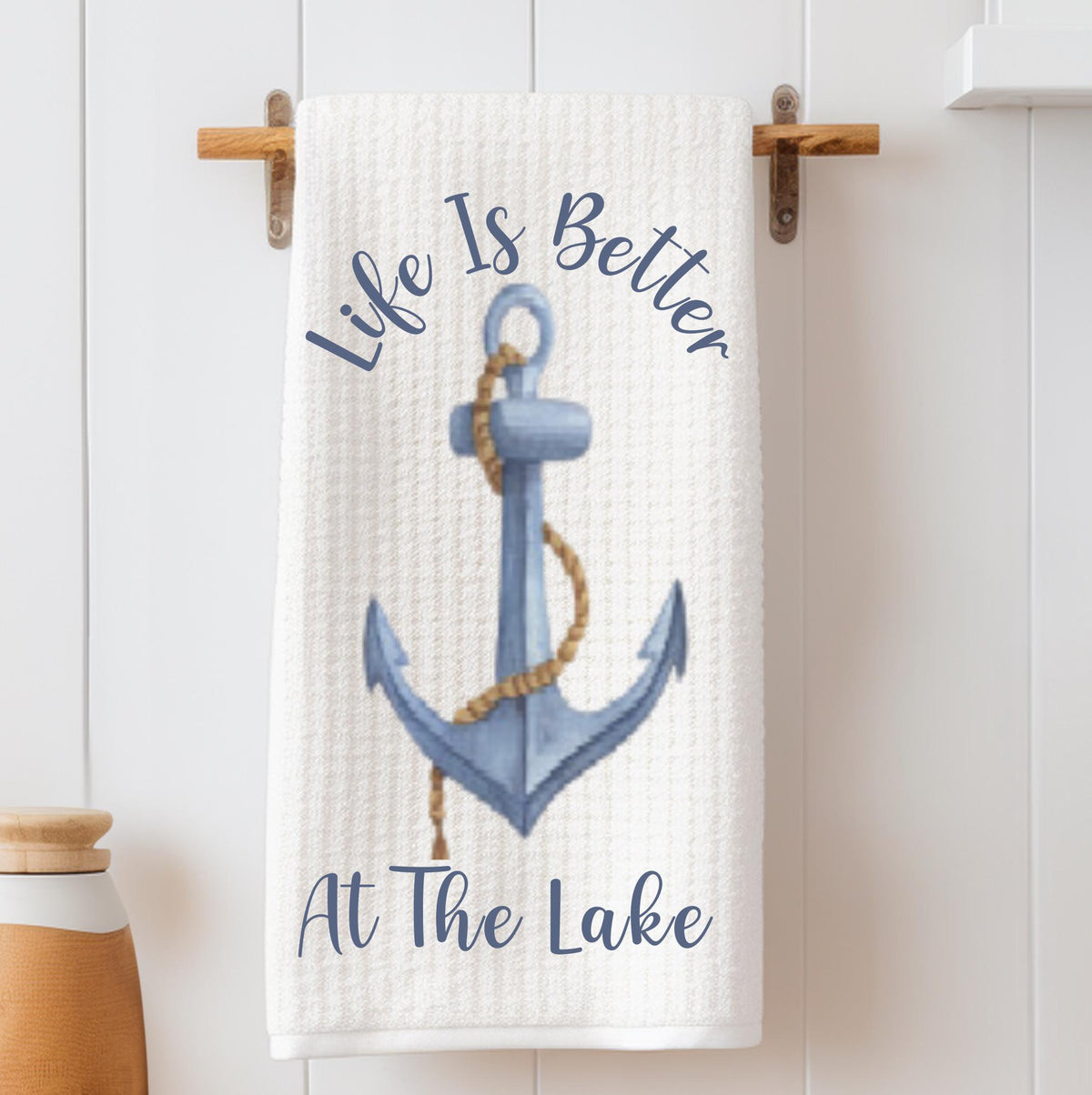 Anchor Lake Life Tea Towel