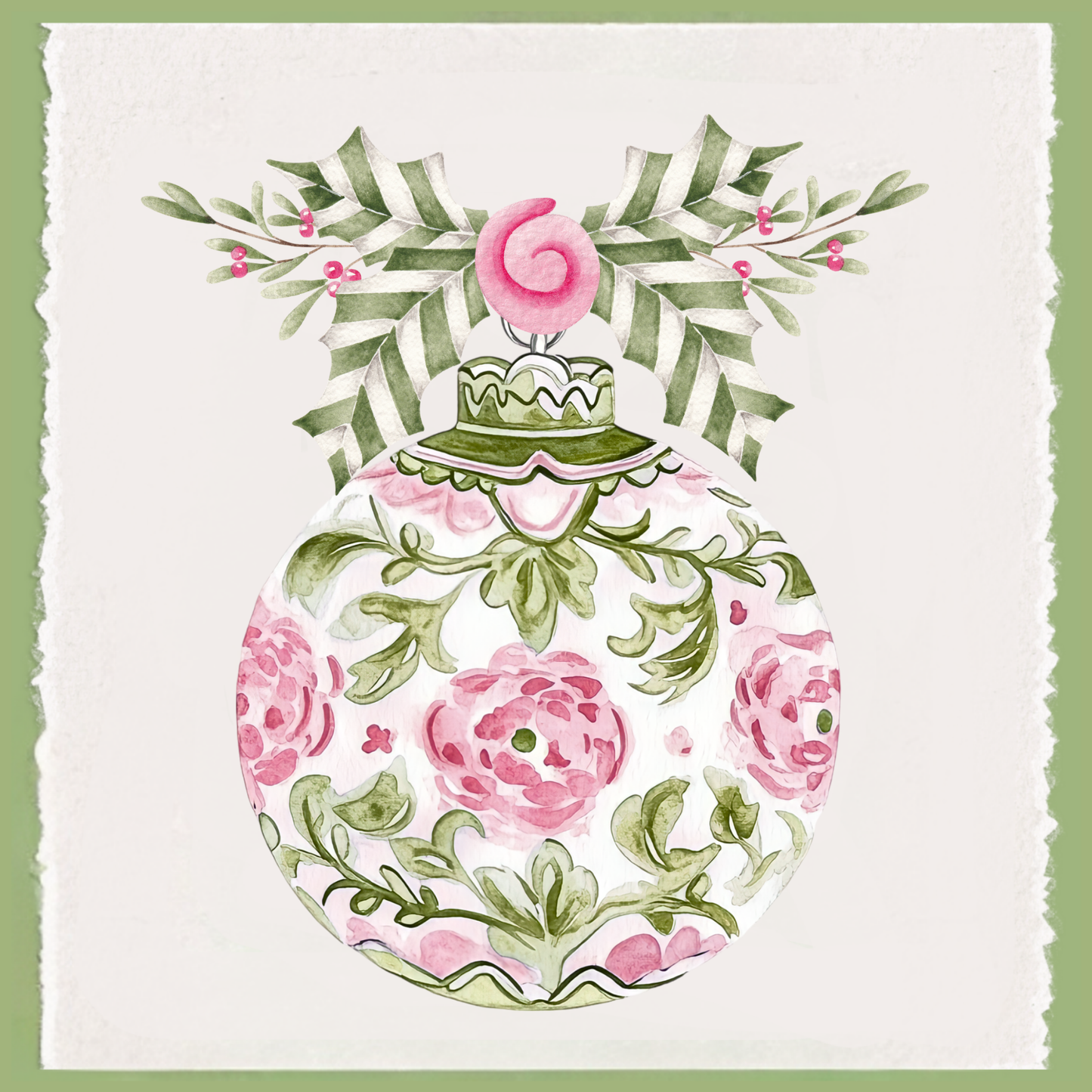 Preppy Deer Crest Fingertip Towel