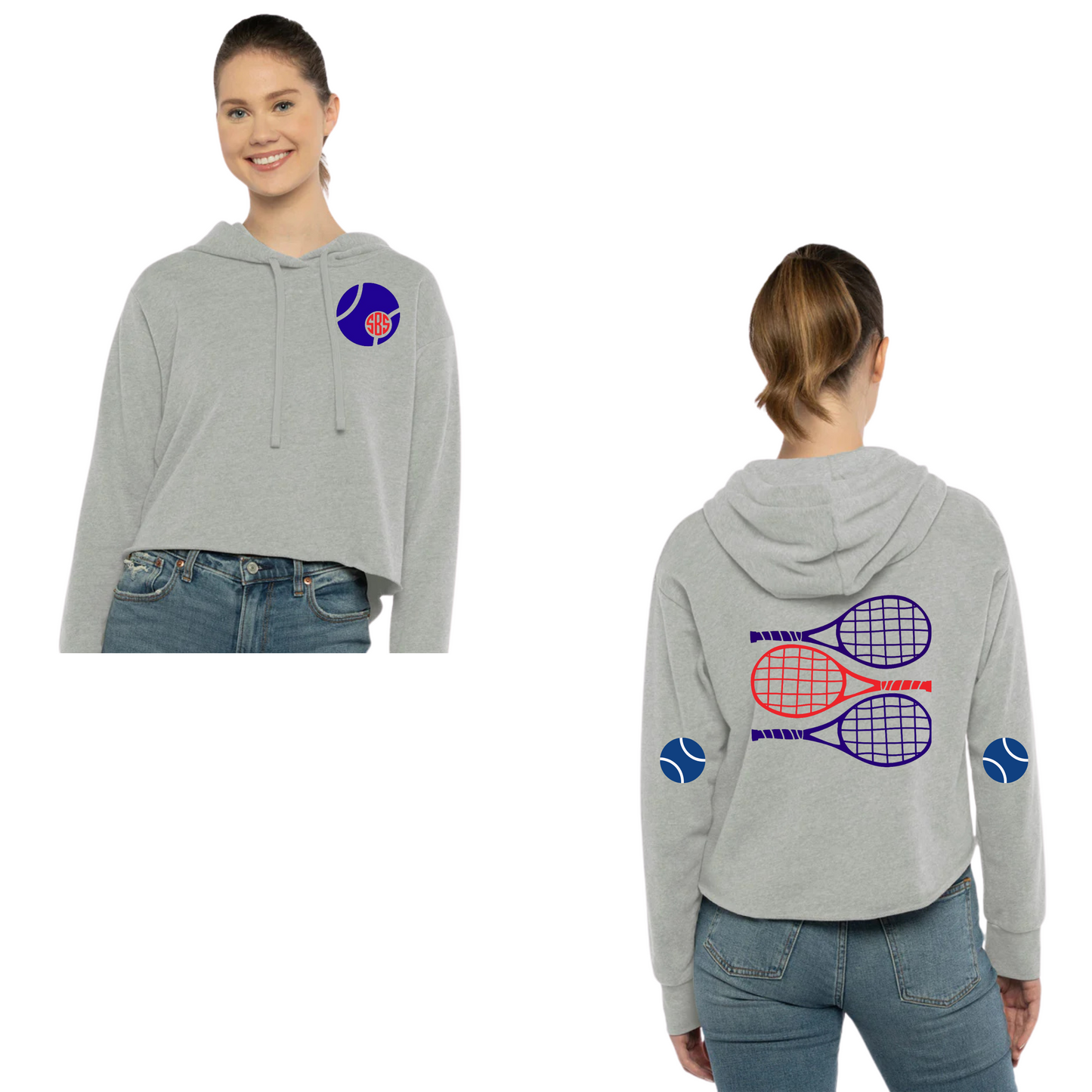 Stacked Rackets Warm Up Hoodie