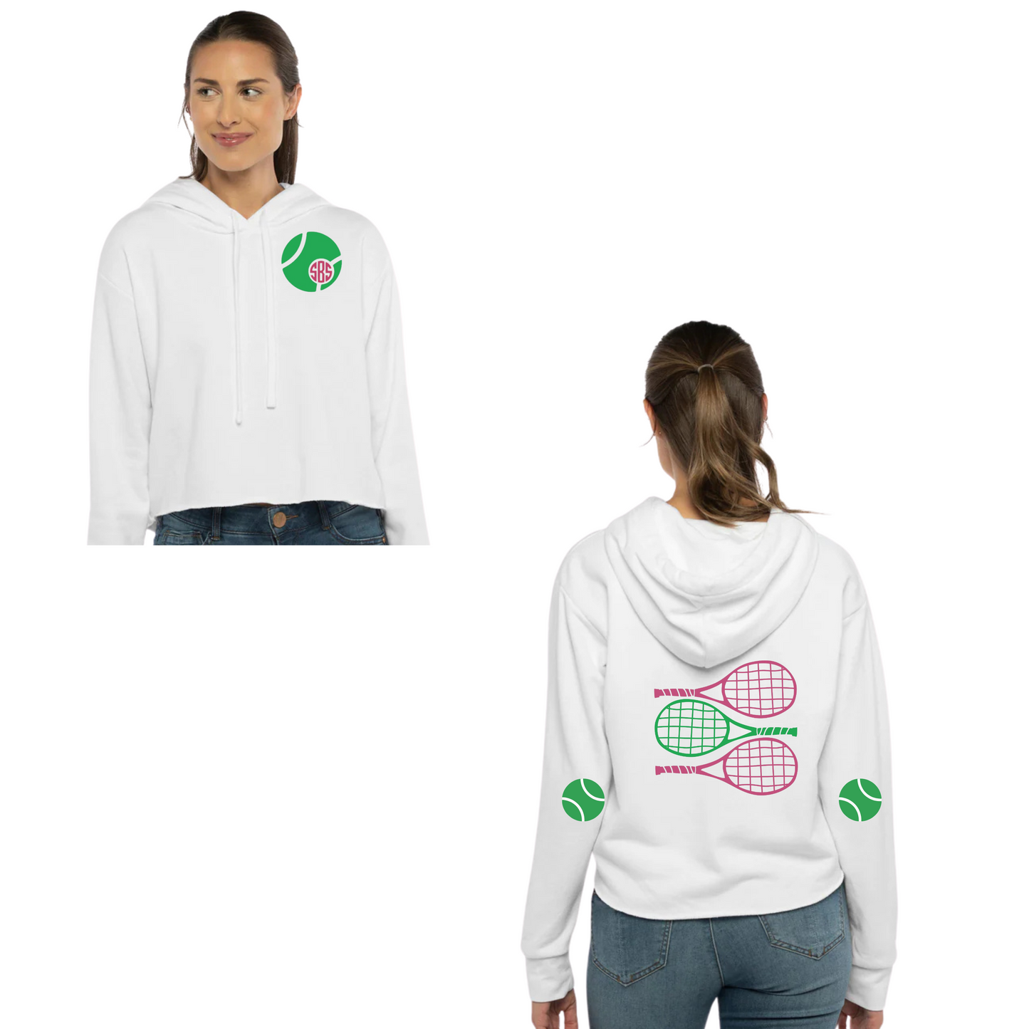 Stacked Rackets Warm Up Hoodie