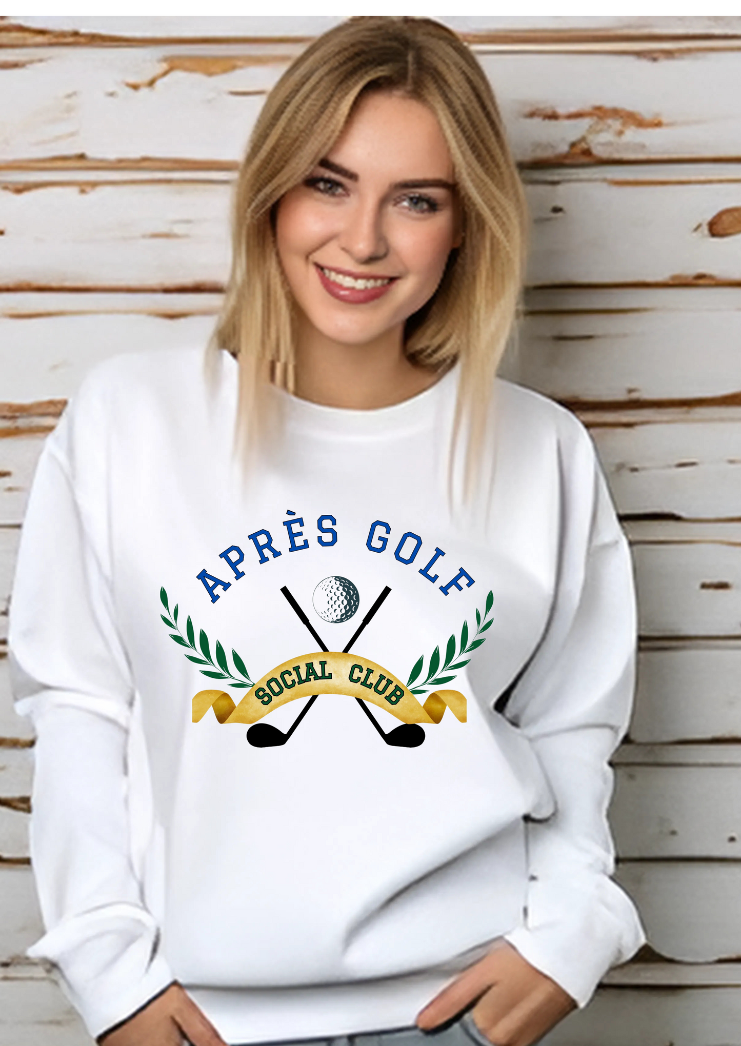 Apres Golf Social Club Monogram Laguna Crew