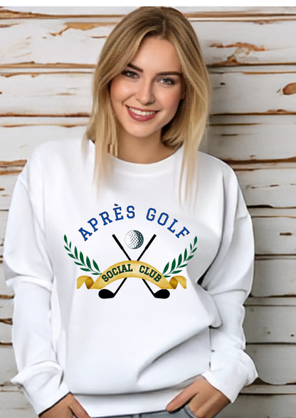 Apres Golf Social Club Monogram Laguna Crew