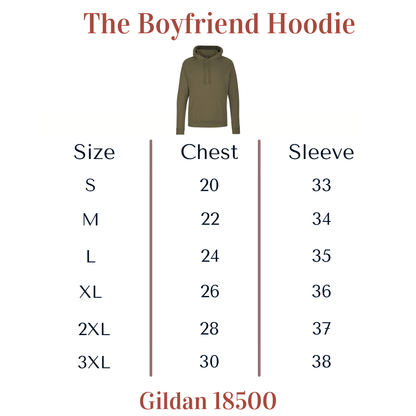 The Court Is My Happy Place Boyfriend Hoodie