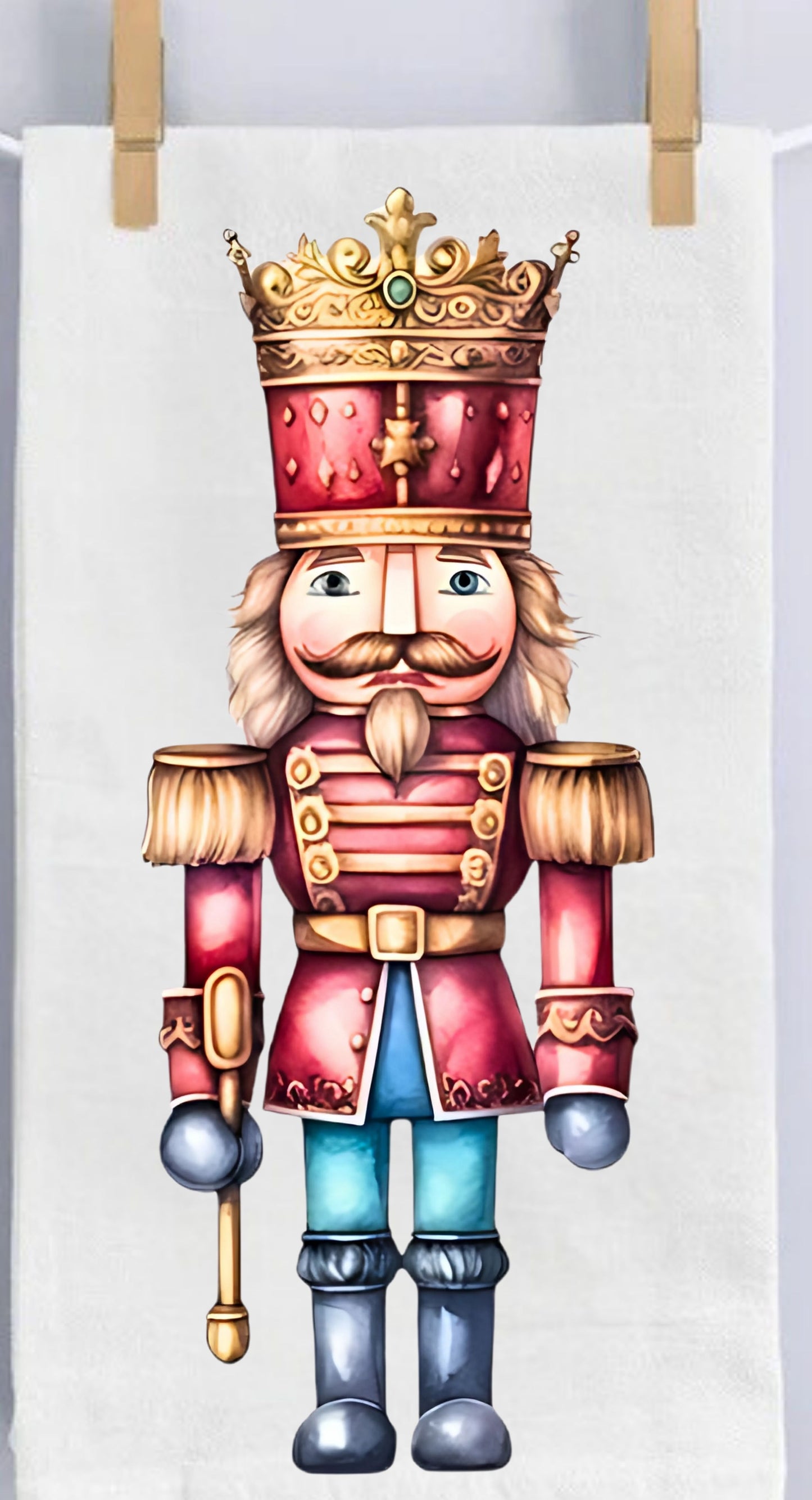 Nutcracker Tea Towel