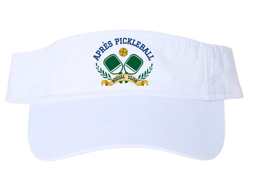 Après Pickleball Social Club Visor