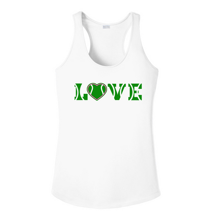 Racerback-Tanktop „Alles für die Liebe“