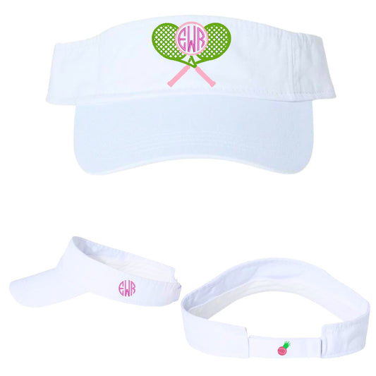 Cross Court Monogram Visor - Personalize It!