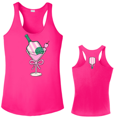 Sip & Serve in Style with Our Pickleball Martini Tank
