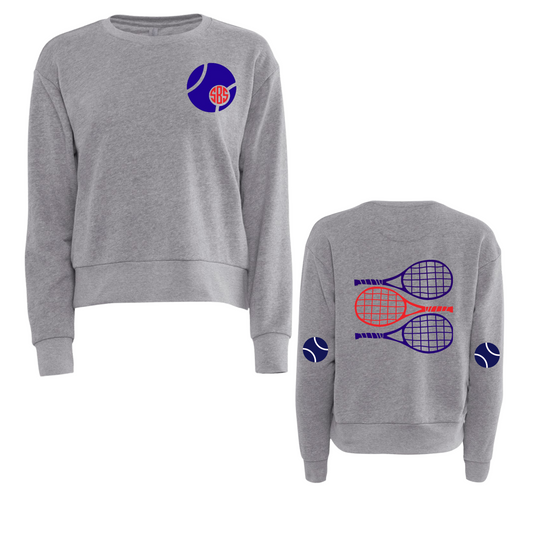 Stacked Rackets Laguna Crew