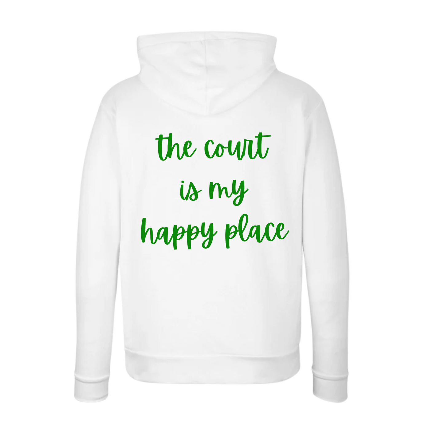 The Court Is My Happy Place Boyfriend Hoodie
