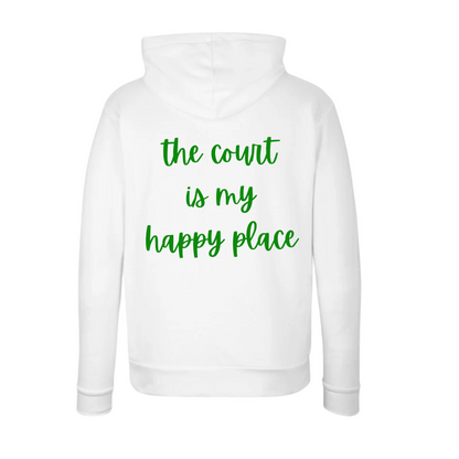 The Court Is My Happy Place Boyfriend Hoodie