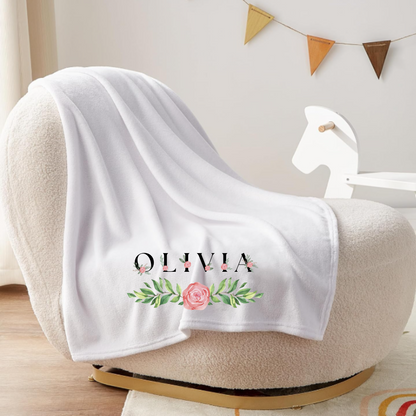 Custom Baby Shower Blanket