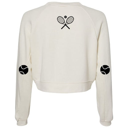 Tennis Script Crew Sweatshirt - Personalize it!