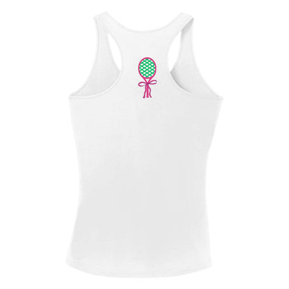 Rackets In A Row Tank - Color Your Way