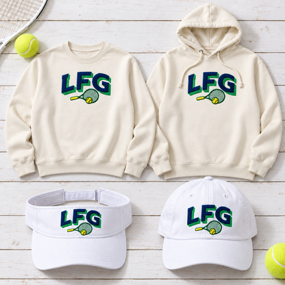 LFG Embroidered Tennis Sweatshirt