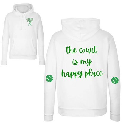 The Court Is My Happy Place Boyfriend Hoodie