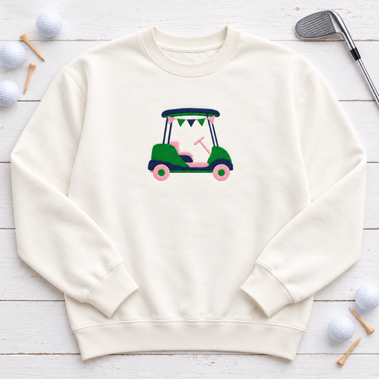 golfcart embroidered crewhero