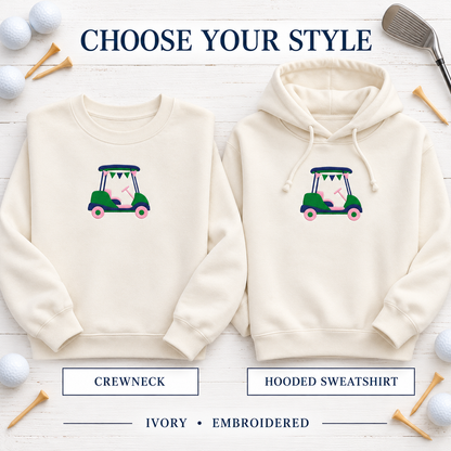 golfcart embroidered crewoptions
