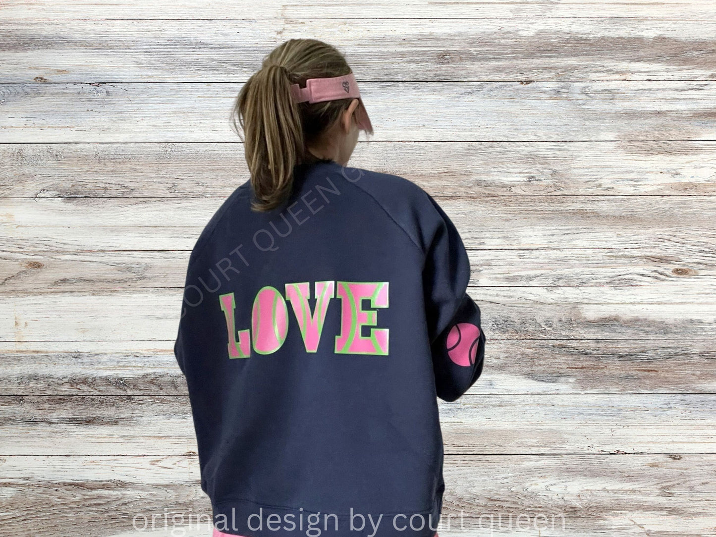 Custom Tennis Crew Shirt Sweatshirt, Personalized Tennis Shirt, Tennis Team, Tennis Gift, Tennis Club