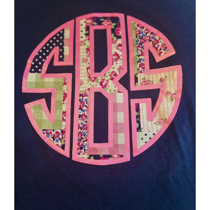 Monogram Applique Pullover