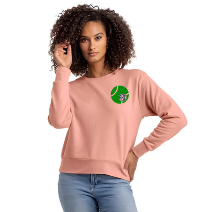 Custom Tennis Crew Shirt Sweatshirt, Personalized Tennis Shirt, Tennis Team, Tennis Gift, Tennis Club