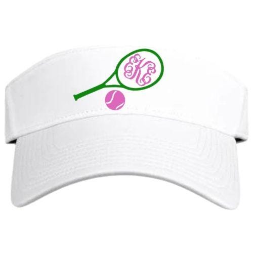 Cause A Racket Monogram Victory Visor - Personalize It!