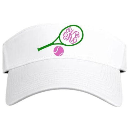 Cause A Racket Monogram Victory Visor - Personalize It!