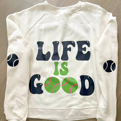 Custom Tennis Crew Shirt Sweatshirt, Personalized Tennis Shirt, Tennis Team, Tennis Gift, Tennis Club