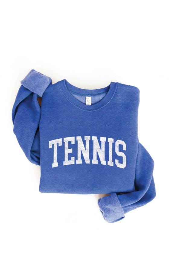 Tennis Graphic Sweatshirt