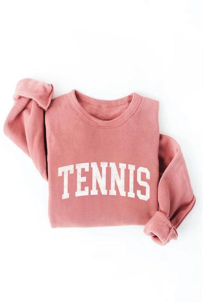 Tennis Graphic Sweatshirt