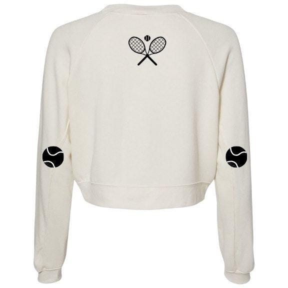 Tennis Script Crew Sweatshirt