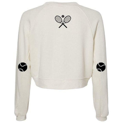 Tennis Script Crew Sweatshirt