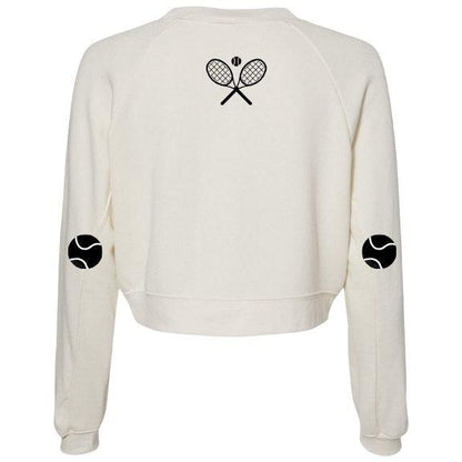 Tennis Script Crew Sweatshirt - Personalize it!