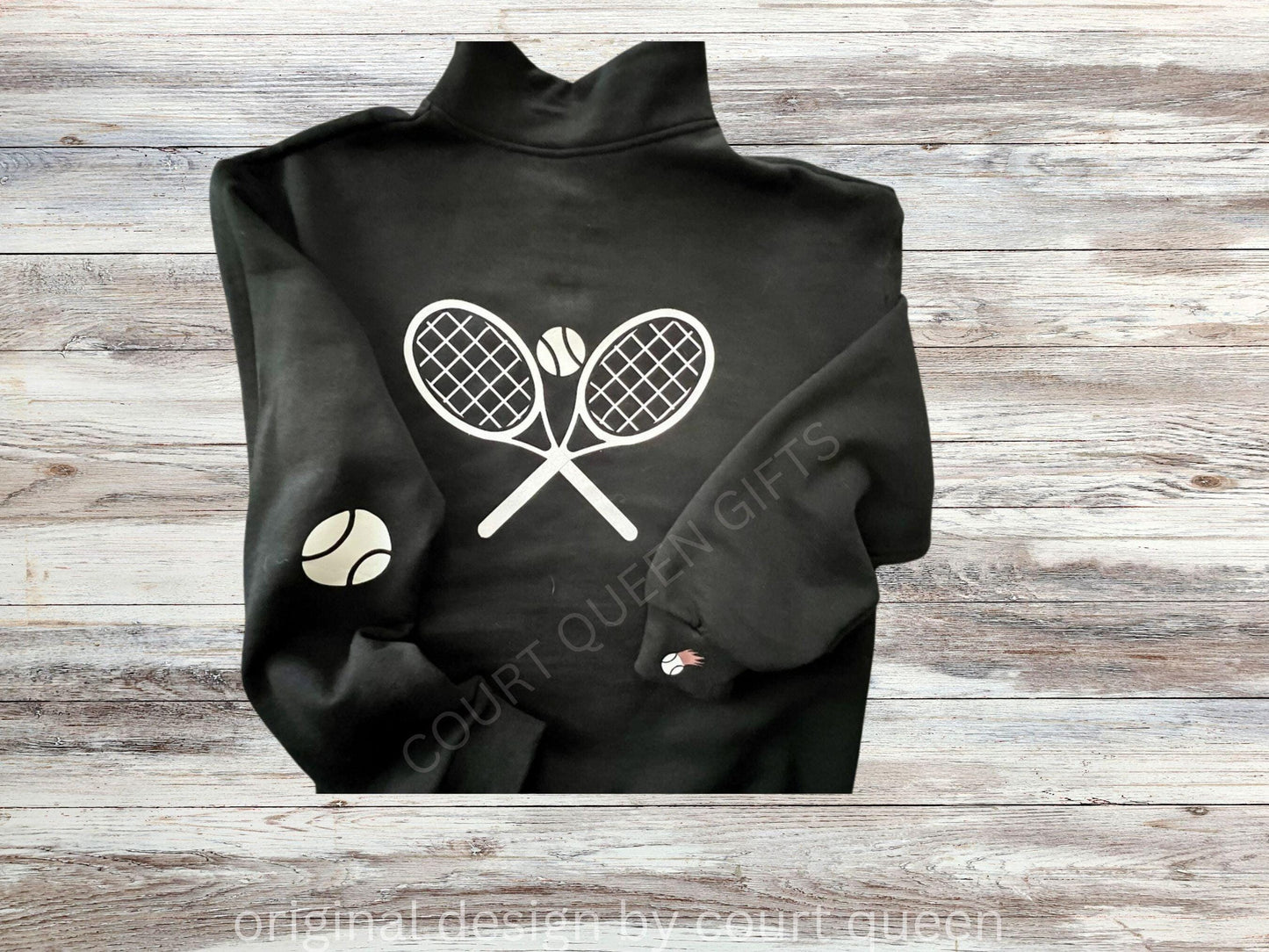 Custom Tennis Crew Shirt Sweatshirt, Personalized Tennis Shirt, Tennis Team, Tennis Gift, Tennis Club