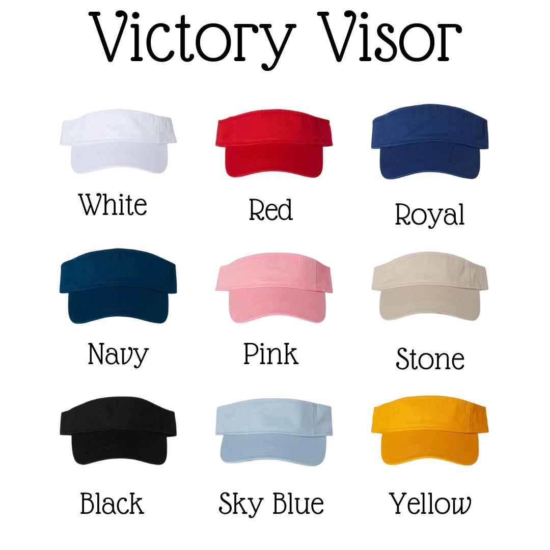 Cause A Racket Monogram Victory Visor - Personalize It!