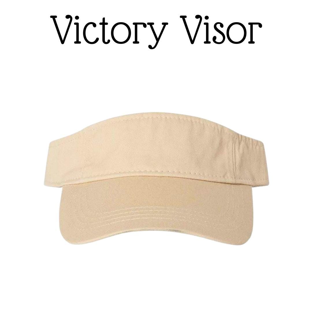 Cause A Racket Monogram Victory Visor - Personalize It!