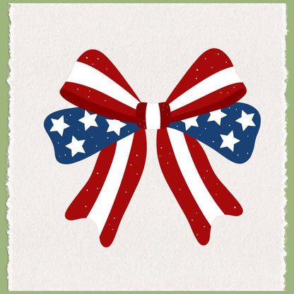 Patriotic Tea Towel Set: Red, White & Blue 4th of July Kitchen Decor