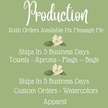 Watercolor Bunny Shamrock Waffle Weave Kitchen Towel: St. Patrick's Day Easter Decor