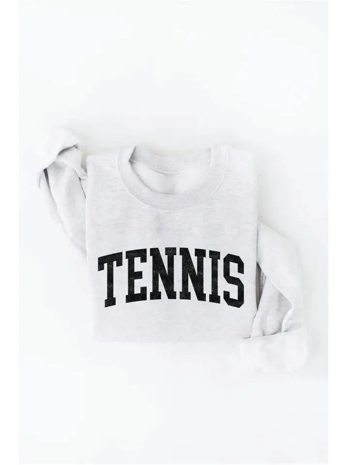 Tennis Graphic Sweatshirt