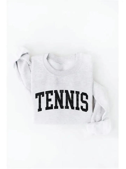 Tennis Graphic Sweatshirt