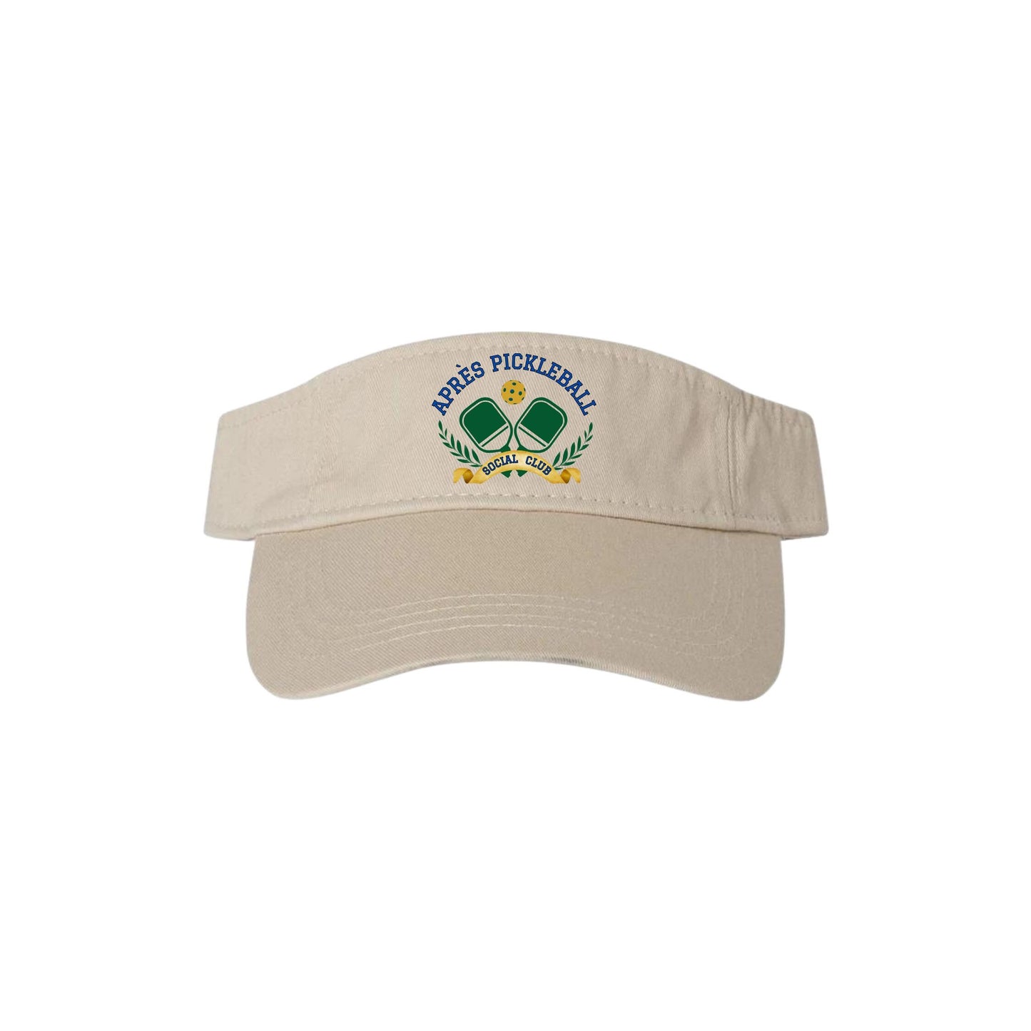 Après Pickleball Social Club Visor