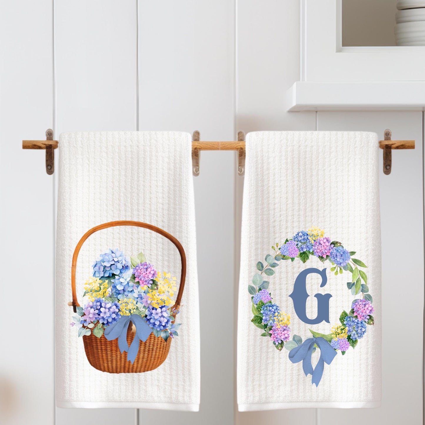 Nantucket Basket Tea Towel