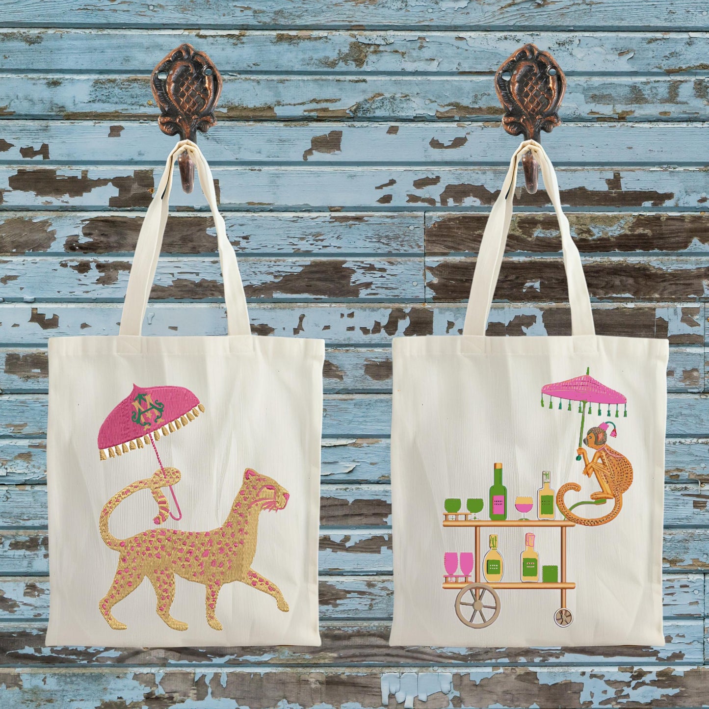 Preppy Palm Beach Tote Collection