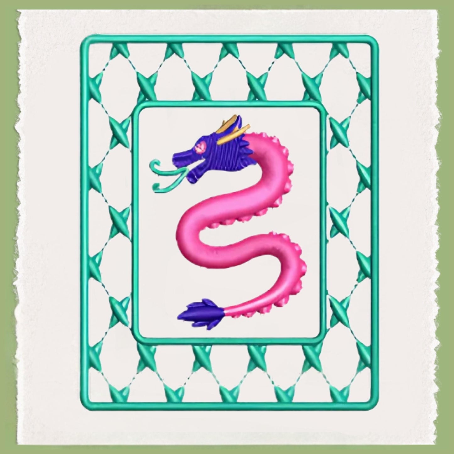 Mahjong Tea Towel Collection