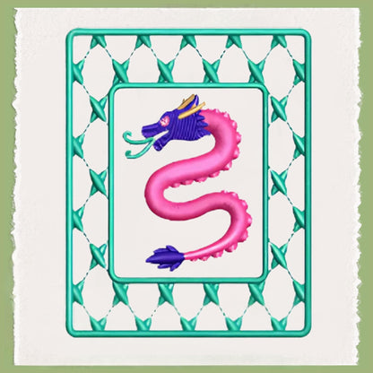 Mahjong Tea Towel Collection