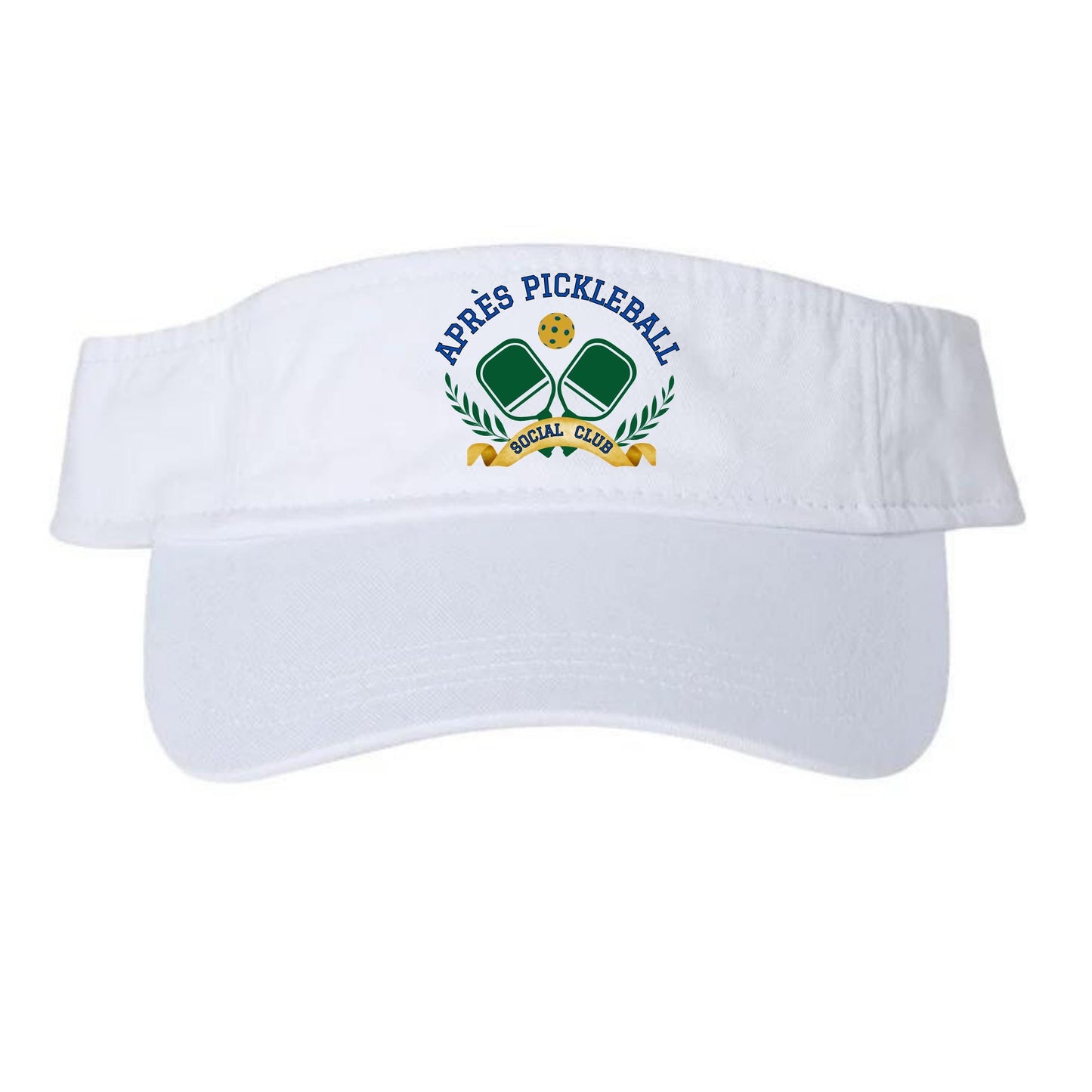 Après Pickleball Social Club Visor